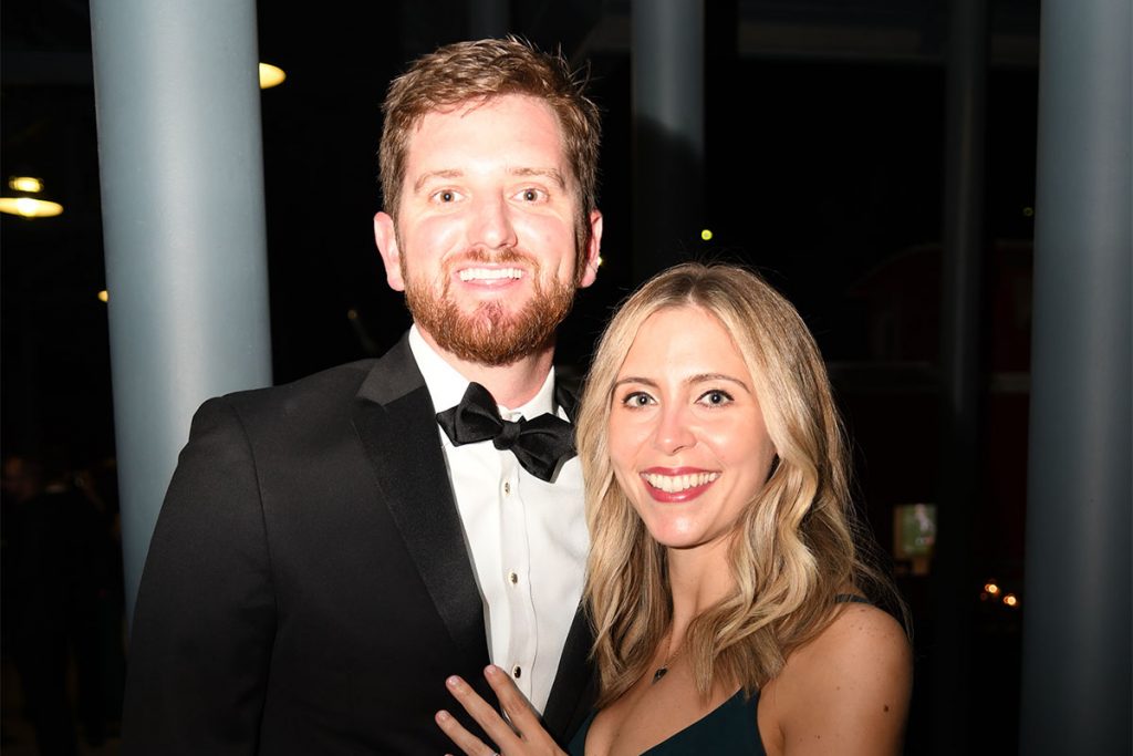 Chris Warren with Lauren Nixon