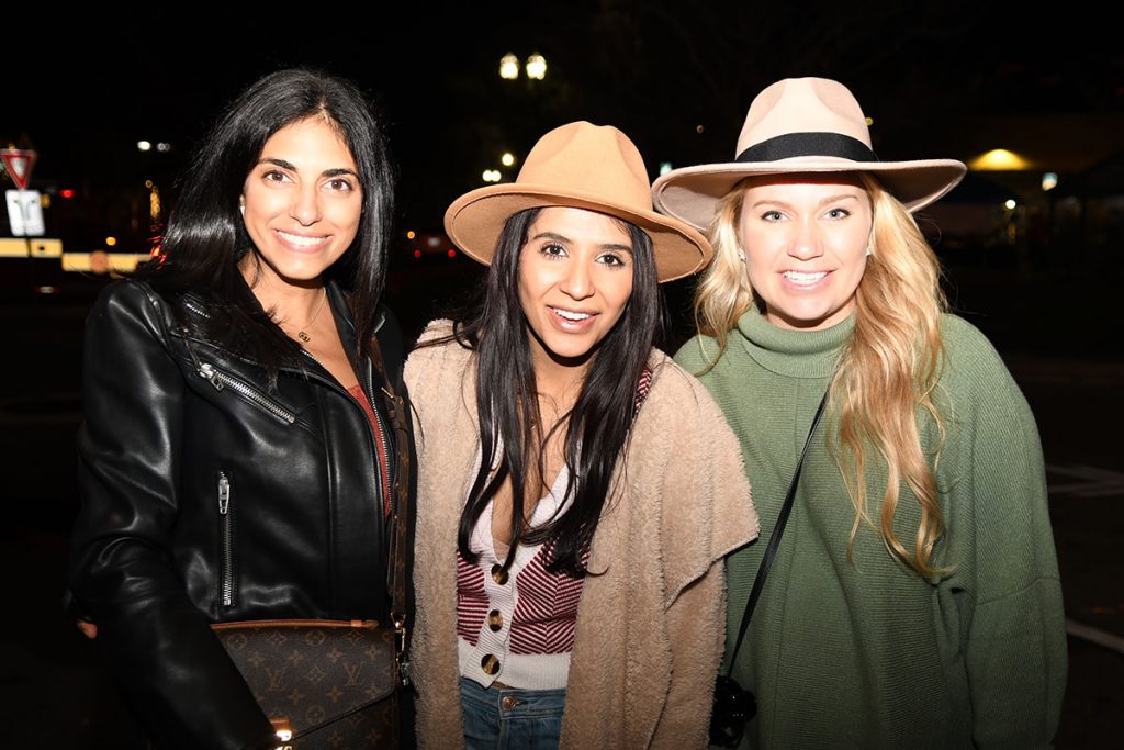 Leanne Dada with Maheera Farsi and Kristen Thomas