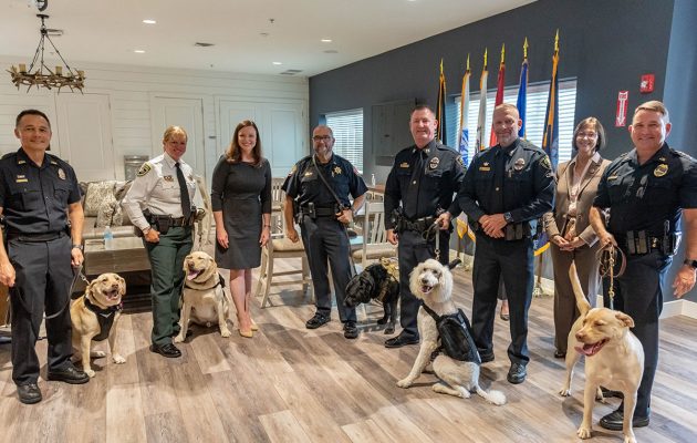 Animal House: K9s for Warriors Celebrates Award, Donates Station Dog to Local Police