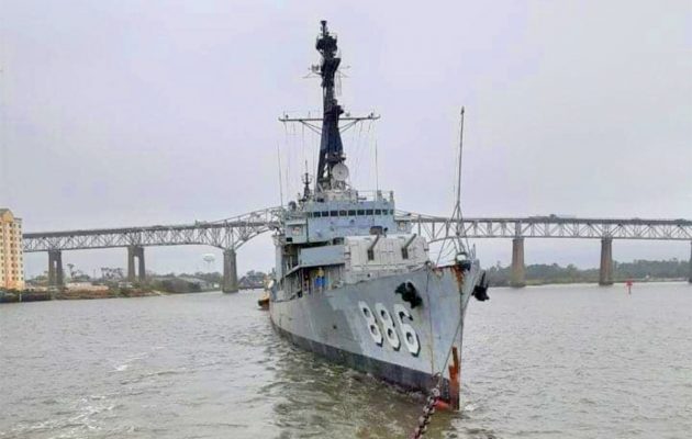 USS Orleck prepares for trip to Jacksonville