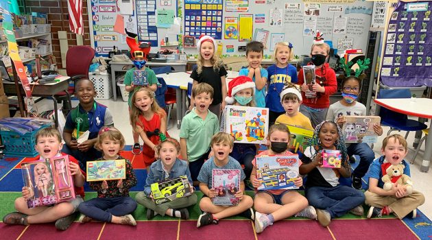 Stockton Elementary students give back