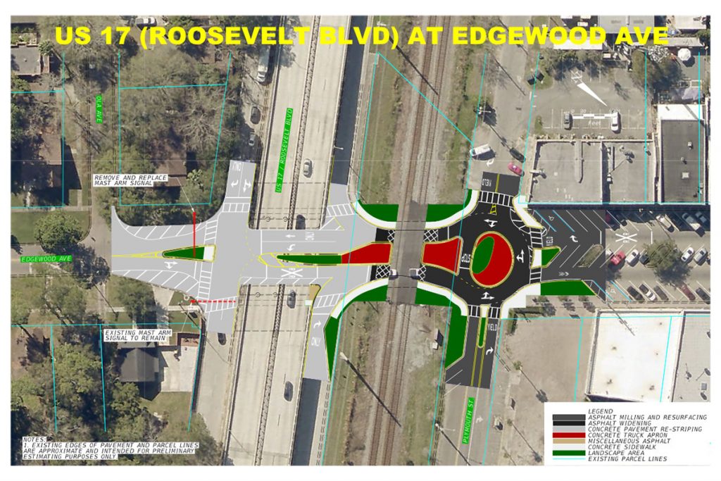 Edgewood Avenue improvements map