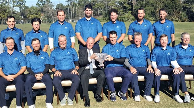 Amateurs prevail over PGA professionals
