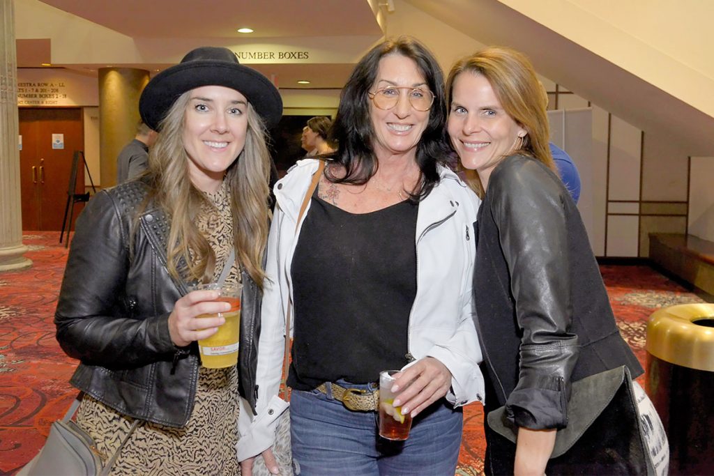 Jillian Foss with Val Hancock and Kristina Powell