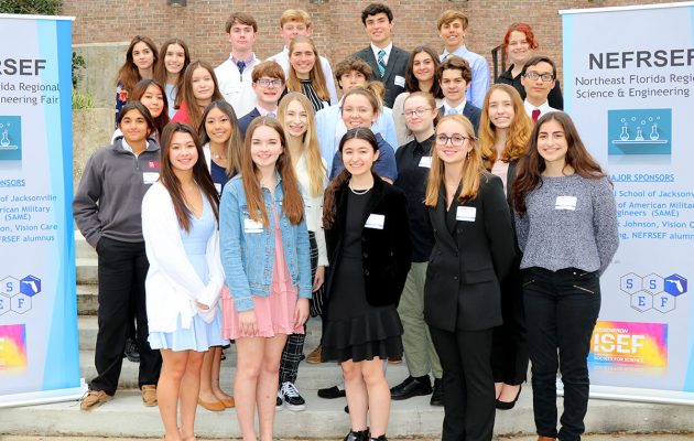 Bishop Kenny students take home 11 awards from Northeast Florida Regional Science and Engineering Fair