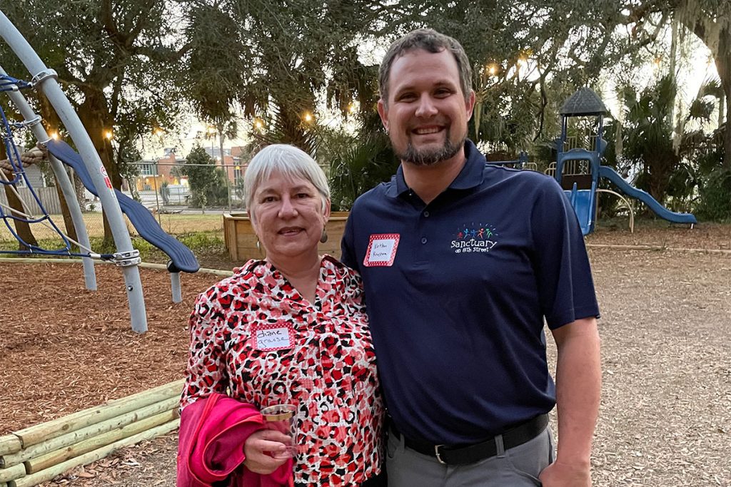Diane Graese with Nathan Renstrom