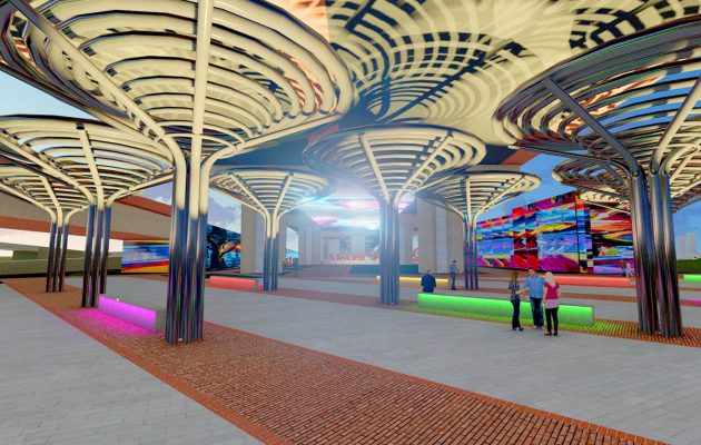Artist Walk inches closer to completion