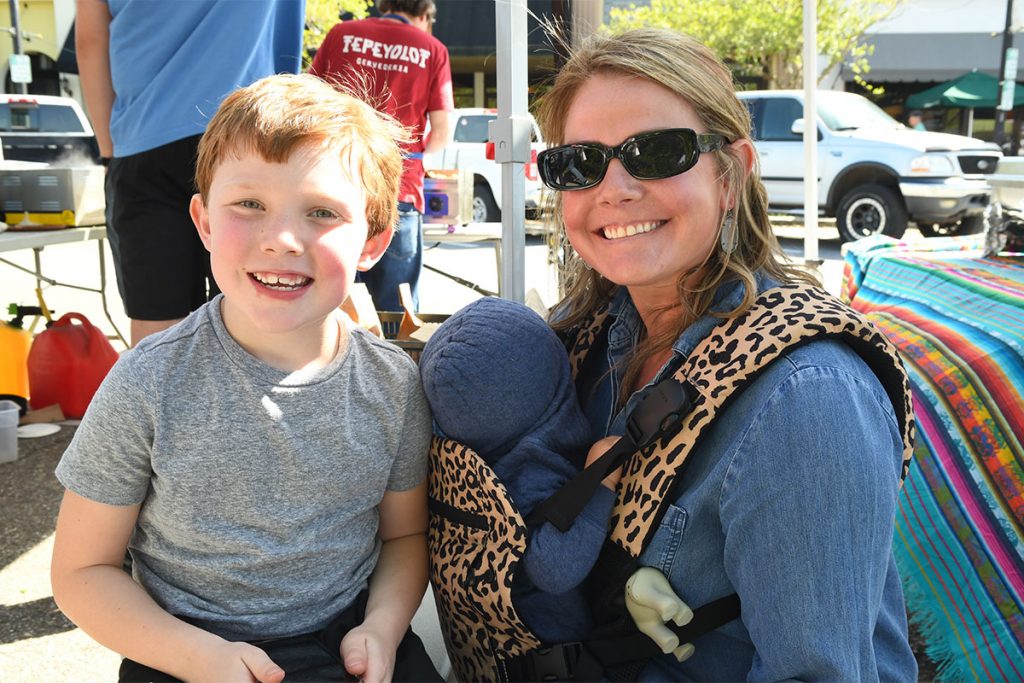 Charlie and Katherine Wohlers with nephew, Zion Carr