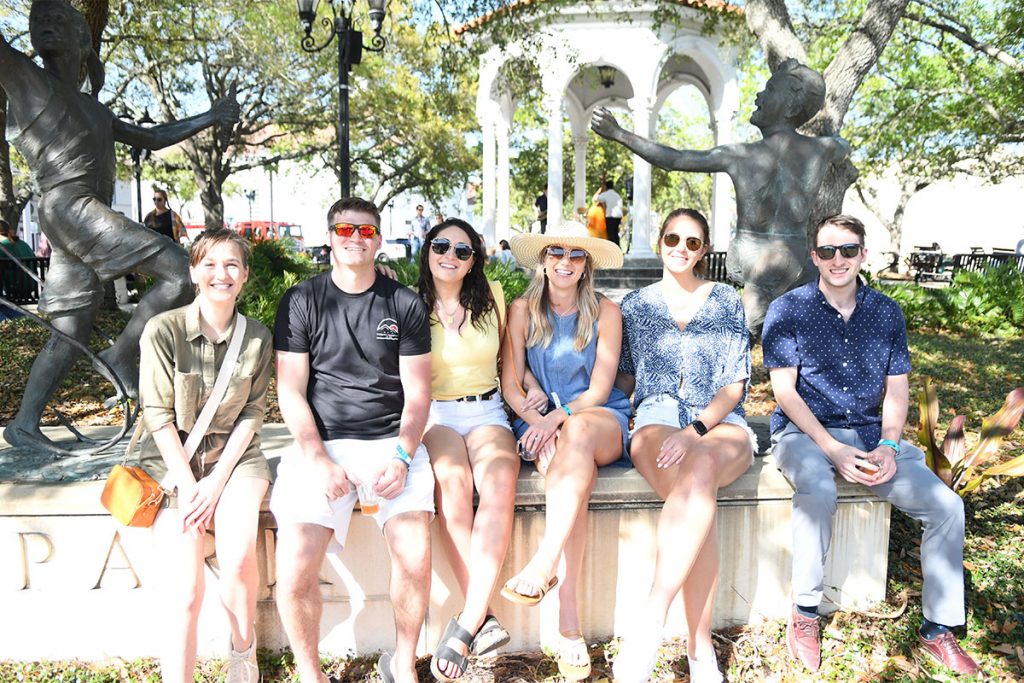 Libby Dittman with Alex Eib, Jackie Klatt, Katie McWilliams, Jennifer Pendley and Patrick Bernhardt