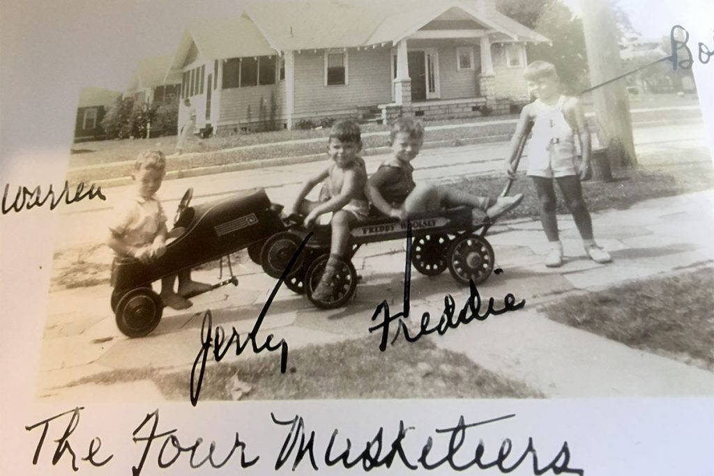 Green Street, 1938 - Warren Tyler, Jerry Leavitt, Freddie Woolsey, and Bobby Walton