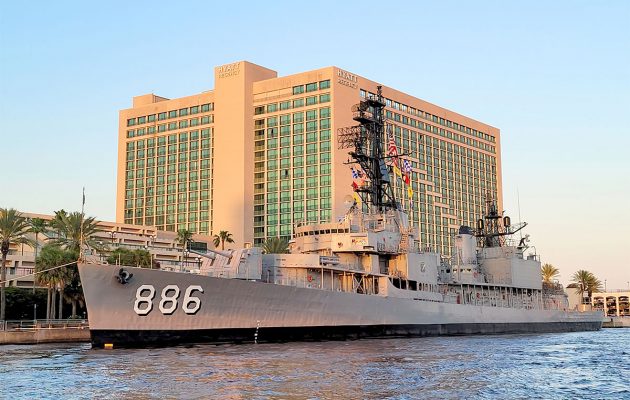 USS Orleck arrives in Jacksonville