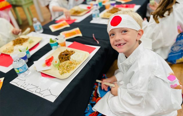 SJEDS Kindergarteners “journey” to Japan