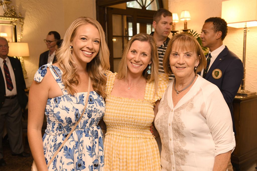 Kasey McInnis with Meredith Falero and Marypat Meide