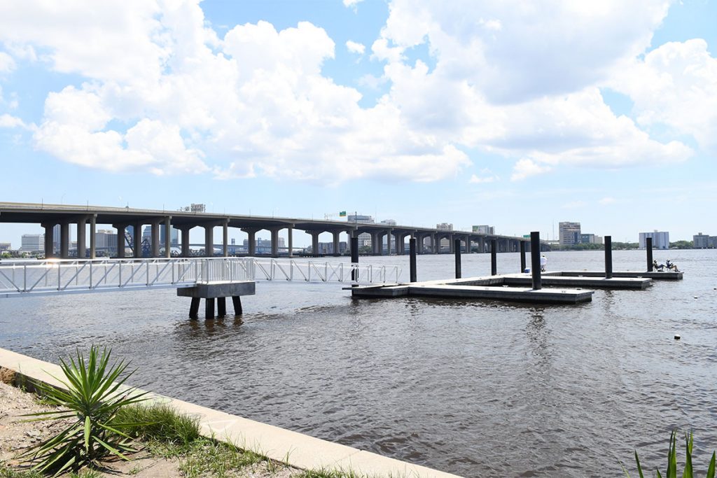 The new docks have been constructed and are in place, awaiting the official opening celebration slated for June 30