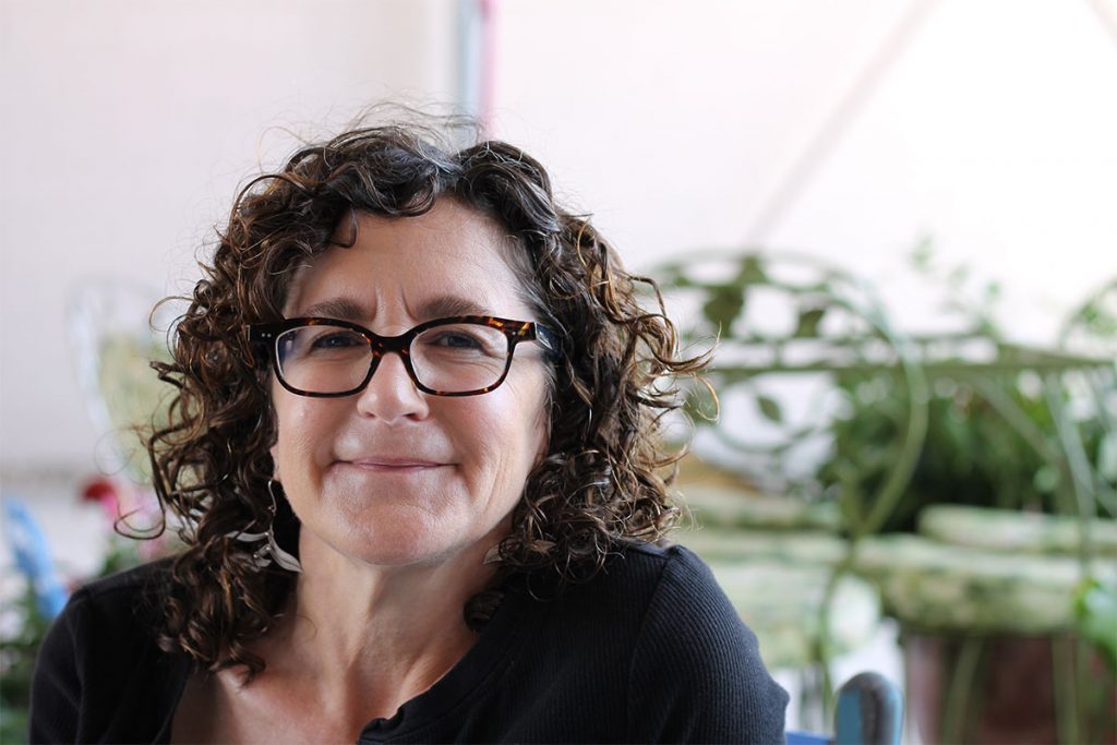 Annie Murphy, owner of Eco Relics and President of the Rail Yard District