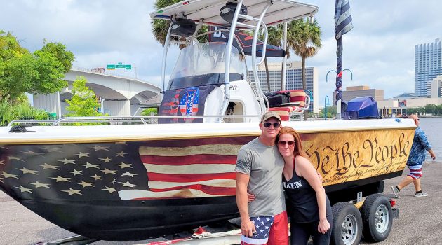 DeSantis floatilla draws excitement