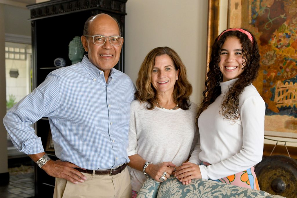 Joe, Amy and Julia Barrow