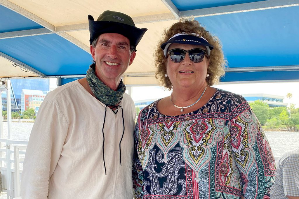 Gary Sass and Edna Corrigan
