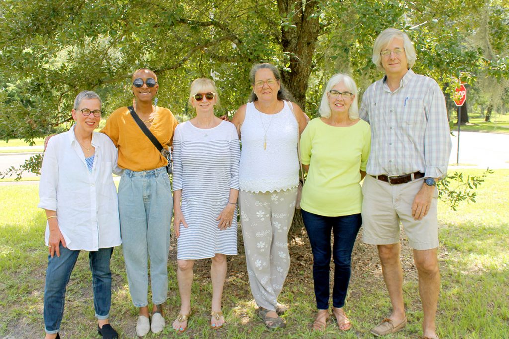 Sarah Sharpe, Brittany Webber, Hazel Cleary, Ruth Thompson, Ann Burt, and Ladd Roberts
