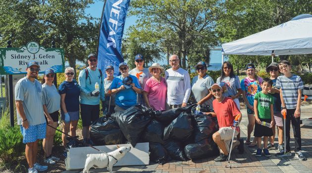 Realtors clean up the waterways