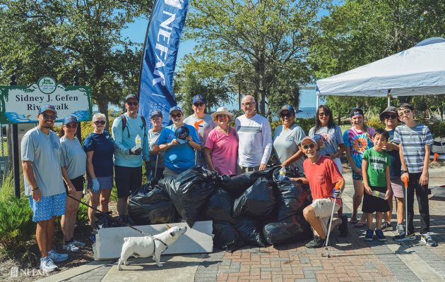 Realtors clean up the waterways