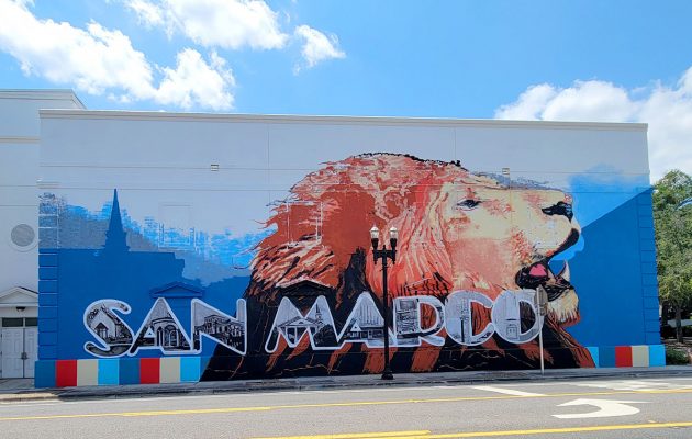 A new lion in town: The Aspire Church San Marco mural project