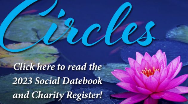 The 2023 Circles Charity Register and Social Datebook is available online!