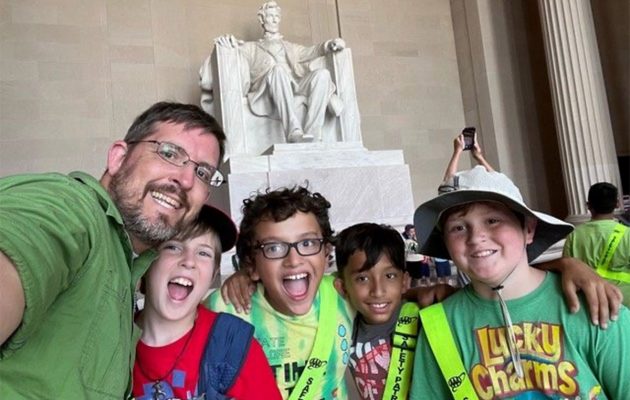 Safety patrollers visit Washington D.C.