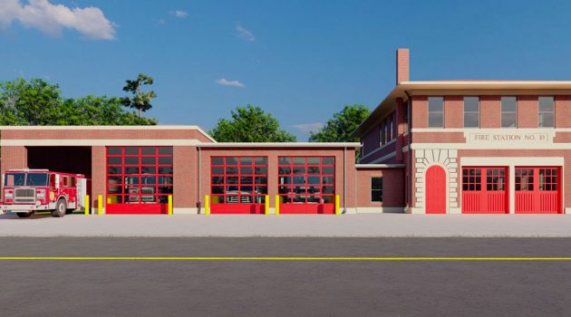 Substantial completion achieved on renovations to Fire Station 10 in Riverside
