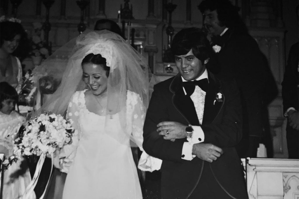 Connie and Paul Andry, January 19, 1975