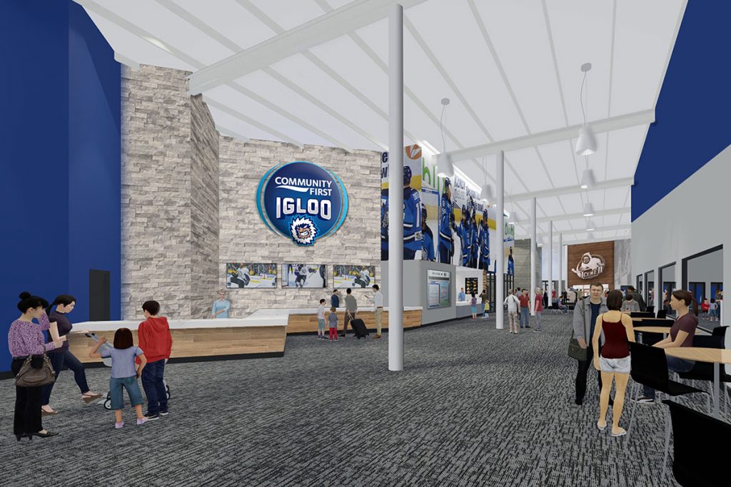 Community First Igloo Front Entrance