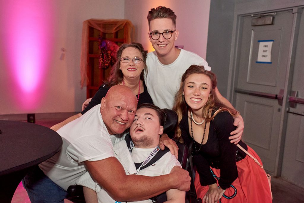 Ron and Rhonda Rafter with Jake, Becca and Medrano Rafter