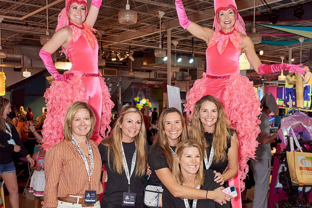 Neill Lasher with Jenny Ream, Jamie Miller, Holly Kroll Smith and Shelley Berryhill
