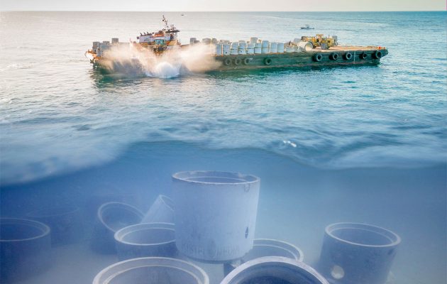 Artificial reefs making way to local coastlines Artificial reefs making way to local coastlines