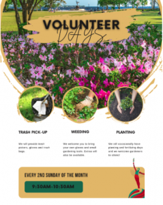 Volunteer Days @ Memorial Park