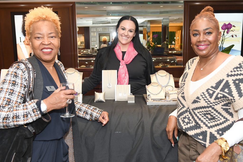 Theresa Warren with Greta Holmes and Sabrina Mackey