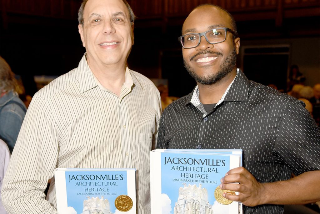 Jeff Edwards with Ennis Davis