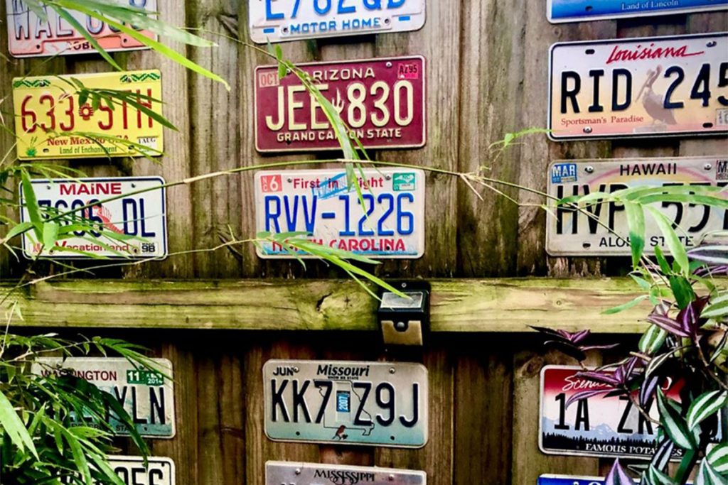 The Loftons’ back fence, Murray Hill