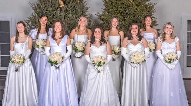 Debutante Coterie presented at 145th Christmas Ball