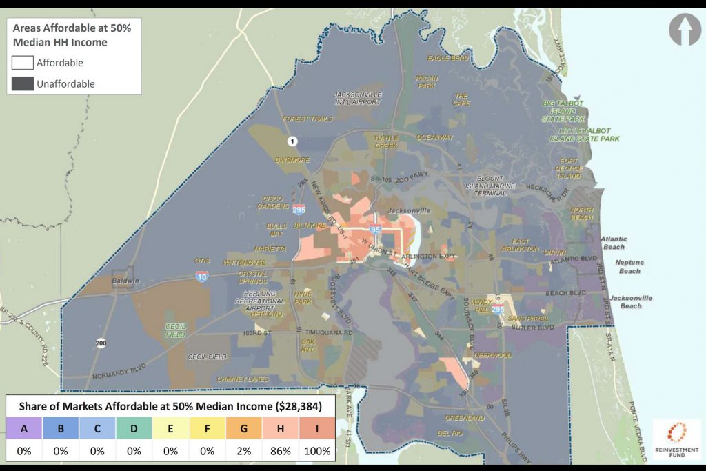 Housing Affordability: 50% Median Household Income