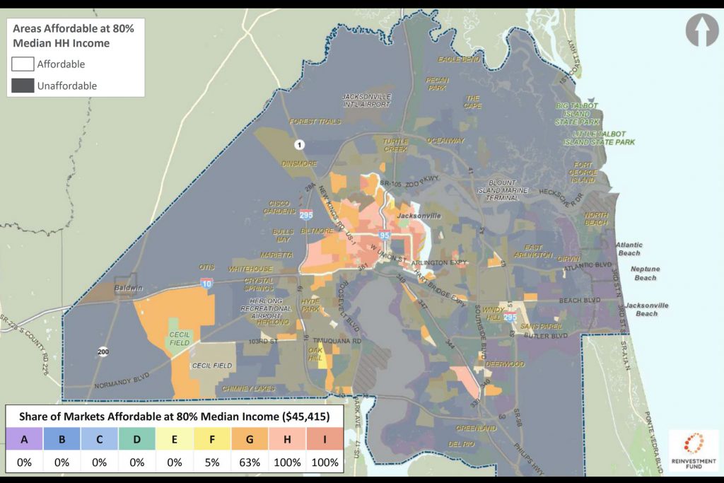 Housing Affordability: 80% Median Household Income