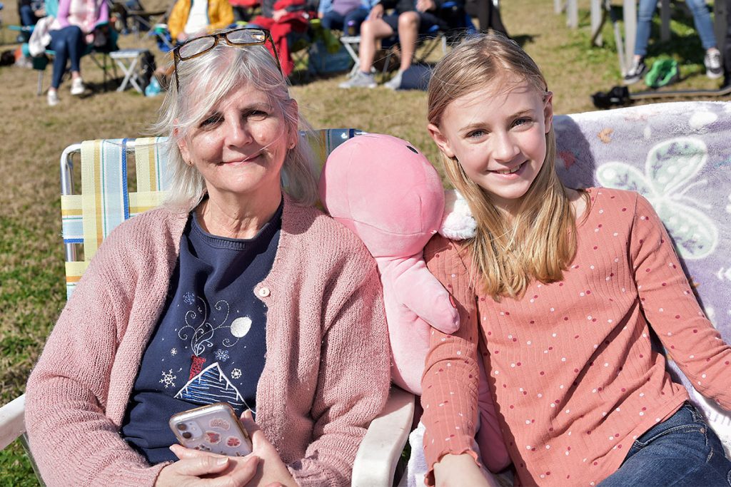 Donna Jackson and Violet Mayfield