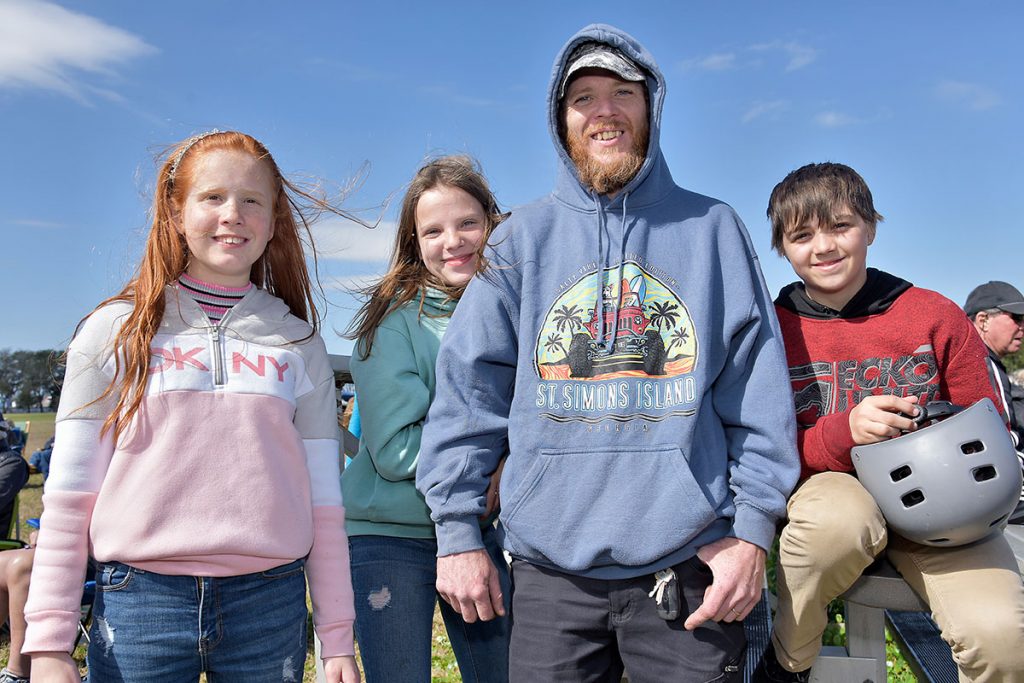 Rosemary, Jasmine, Jason Davis and William Coe