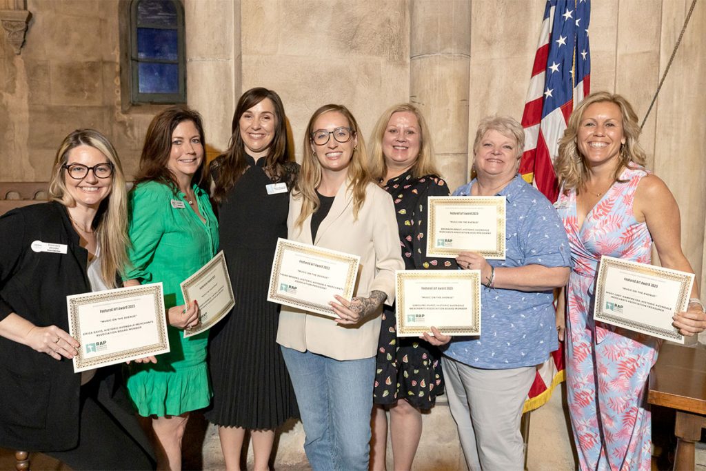 Historic Avondale Merchants: Erica Davis, Liz Bobek, Shannon Blankinship, Tasha Brooks, Caroline Hurst, Bronwyn Benoit and Missy Kampmeyer