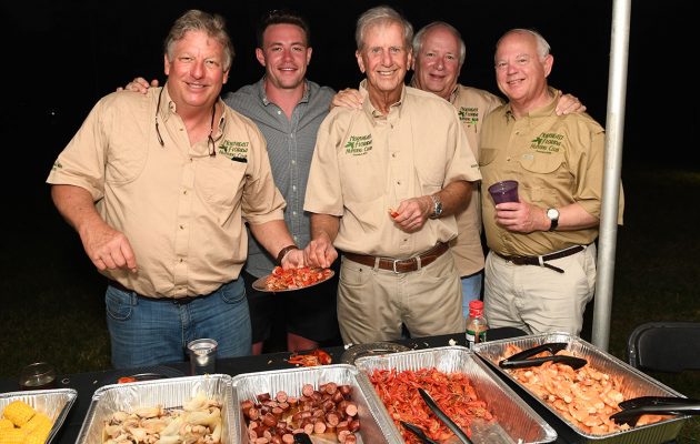 Hunting Club gathers for low-country boil, camaraderie Hunting Club gathers for low-country boil, camaraderie