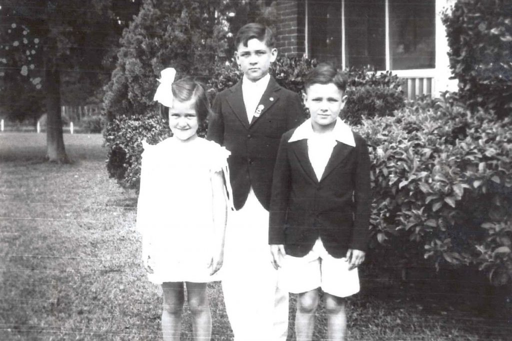 The Skinners: Mary Virginia, Chester, and Brightman