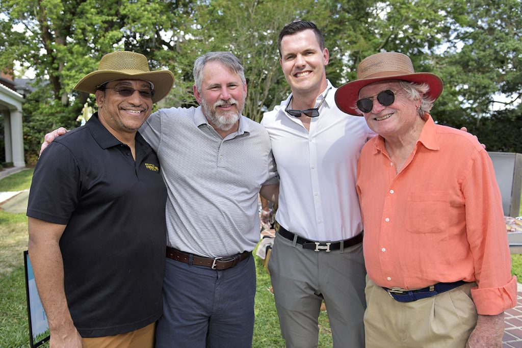 Raymond Reid, Jim Daniel, Shaun Van Rensburg and Steve Pajcic