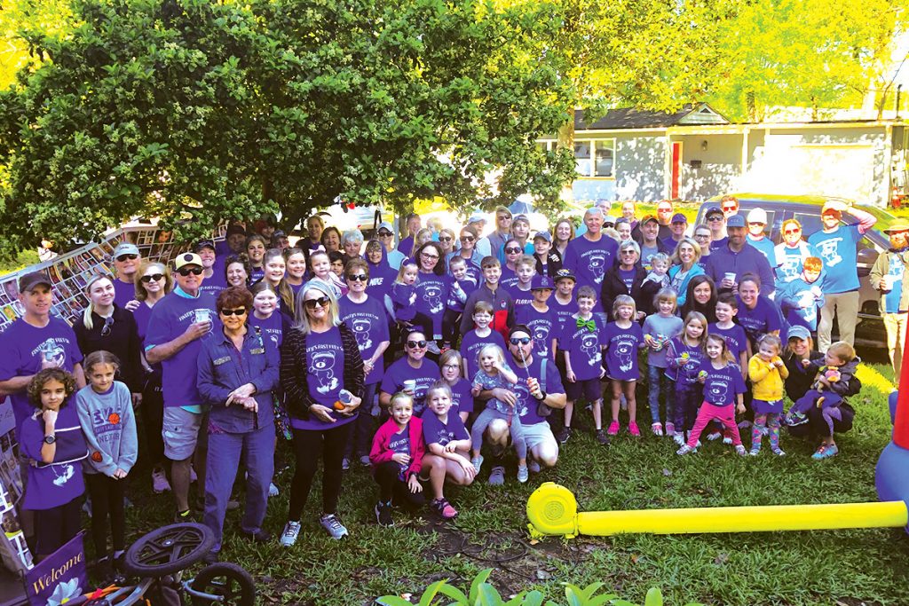 Finley’s Fast Feet 5k drew nearly 100 people in March 2023.