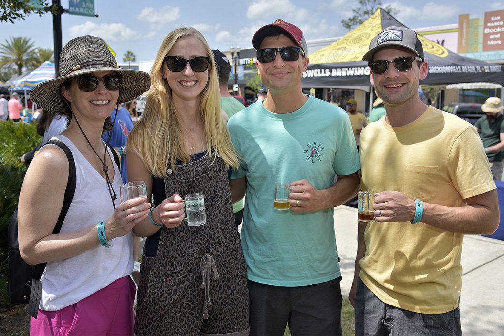 Rachel Powers, Nora and Alex Barto with Chris Powers