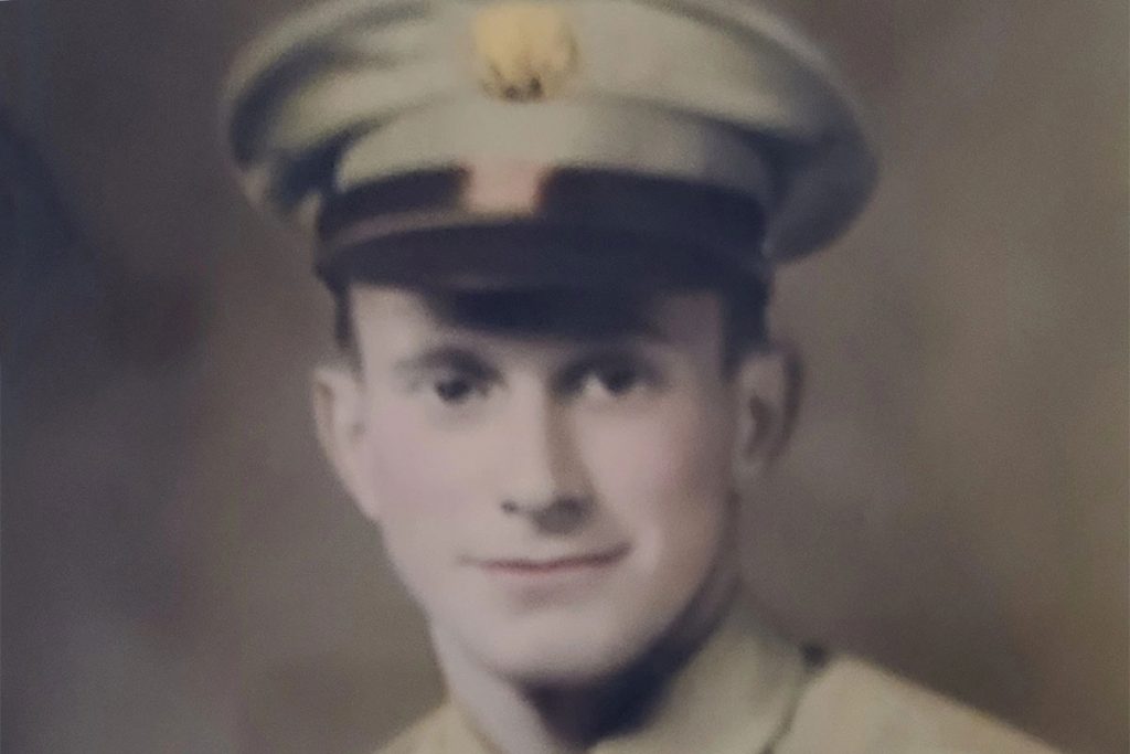 Mr. Humphrey in uniform